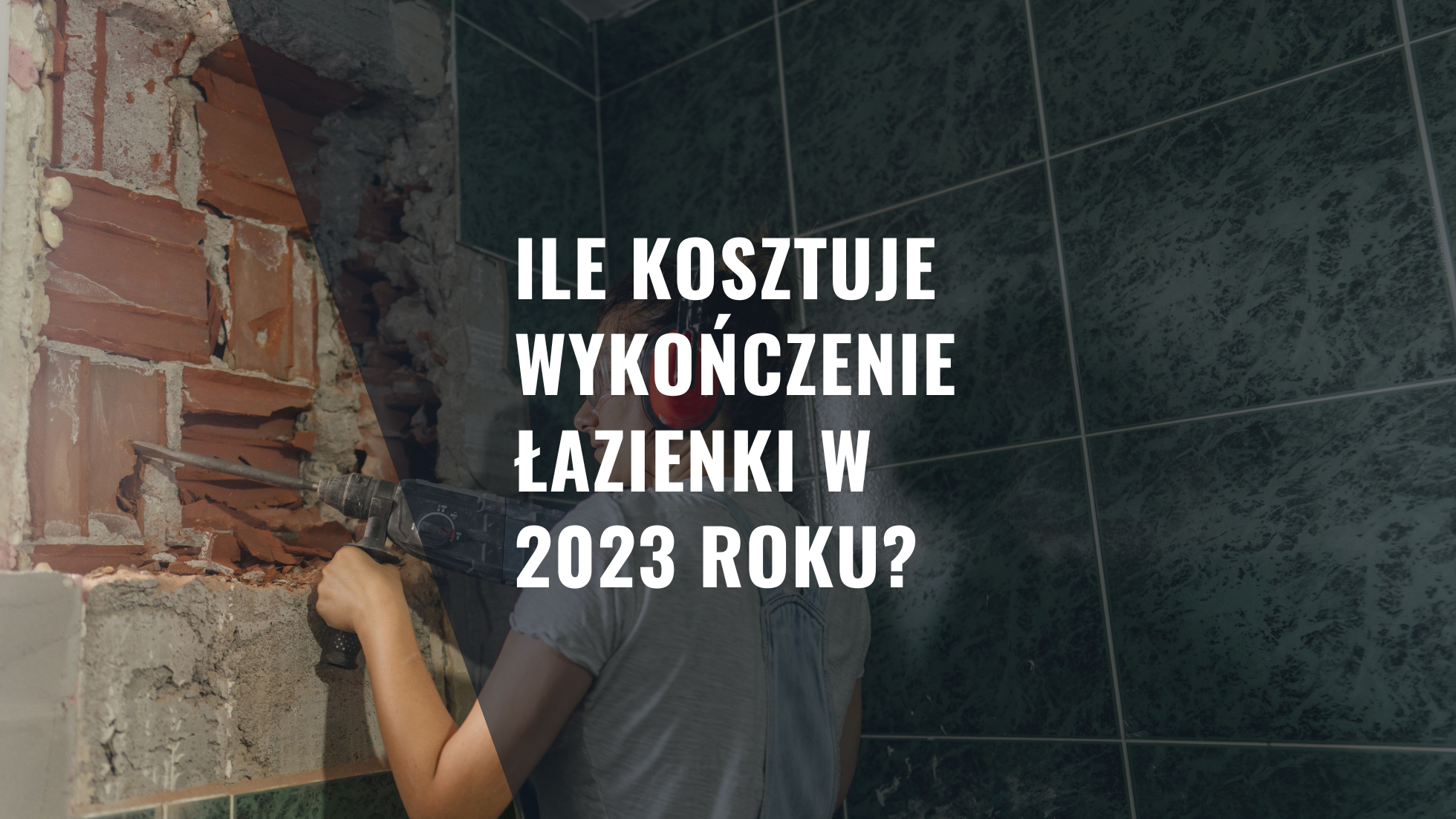Ile kosztuje wykończenie łazienki w 2023 roku?